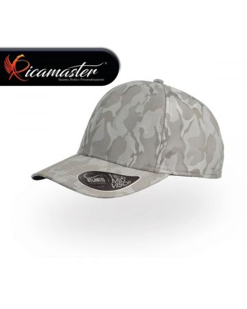 Cappello Atlantis Phase Grigio Chiaro personalizzato con ricamo