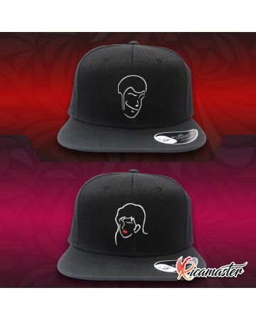 Coppia di cappelli SnapBack - Linea Forever San Valentino - Lupin