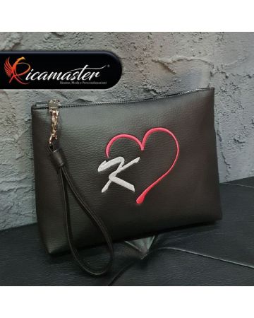 Pochette Slim Cuore Iniziale