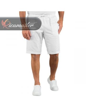 Pantalone Pantalaccio Short Isacco bianco