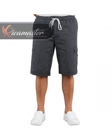 Pantalone Pantalaccio Short Isacco cargo vienna nero