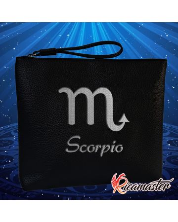 Pochette Simbolo Scorpione Argento